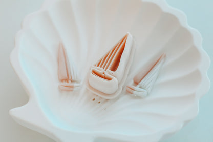 Tall Sailboat Outline Clay Cutter