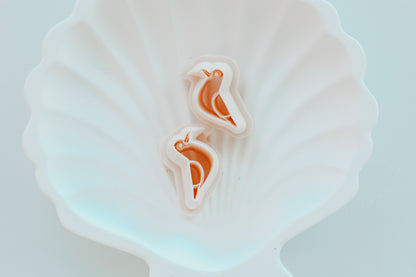 Tiny Seagull Stud Clay Cutter Mirrored Set