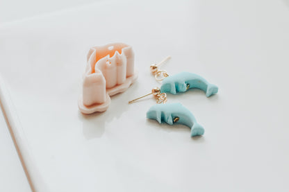 Dolphin Bead Clay Cutter (For Beads Clay is best at 4-5mm in thickness)