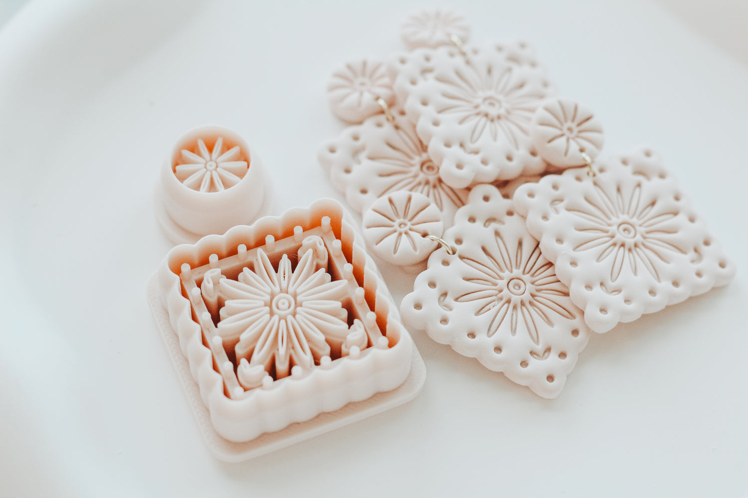 Daisy Blossom Bloom Clay Cutter Set