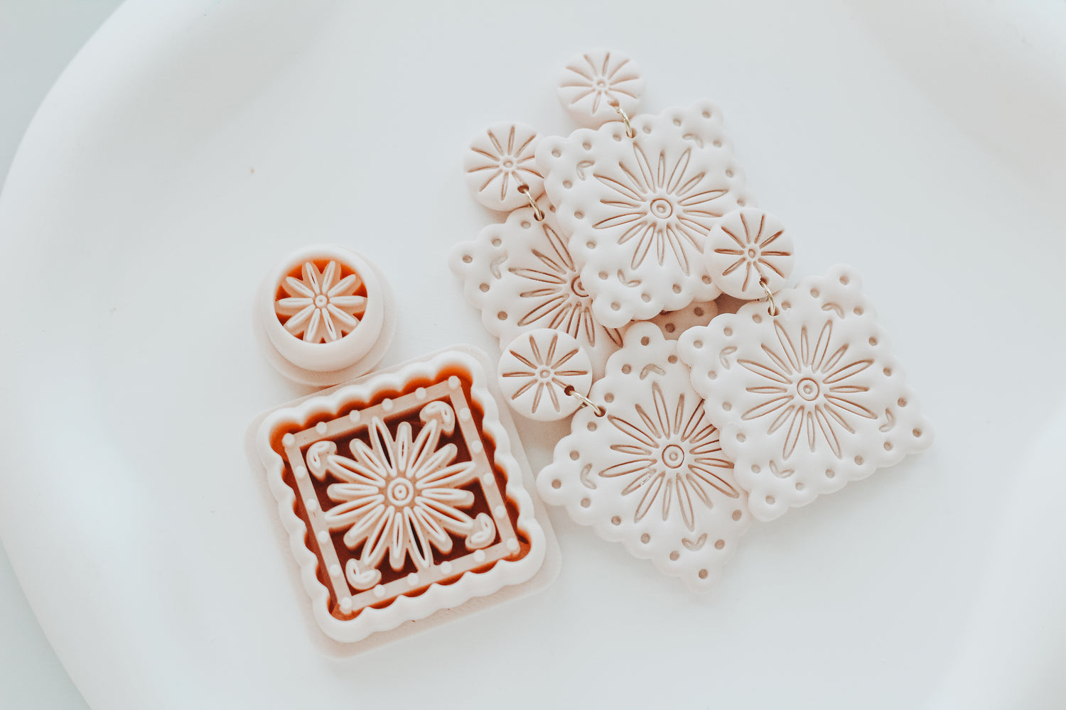 Daisy Blossom Bloom Clay Cutter Set