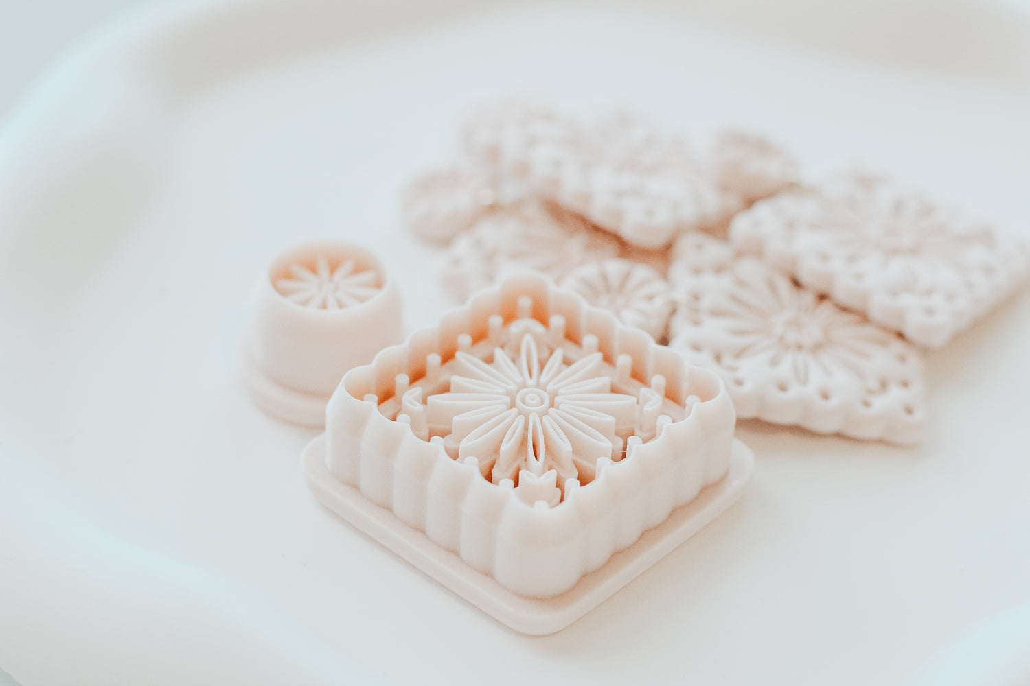 Daisy Blossom Bloom Clay Cutter Set