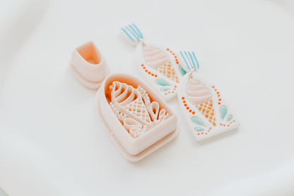 Berry Sweet Ice Cream Clay Cutter Set