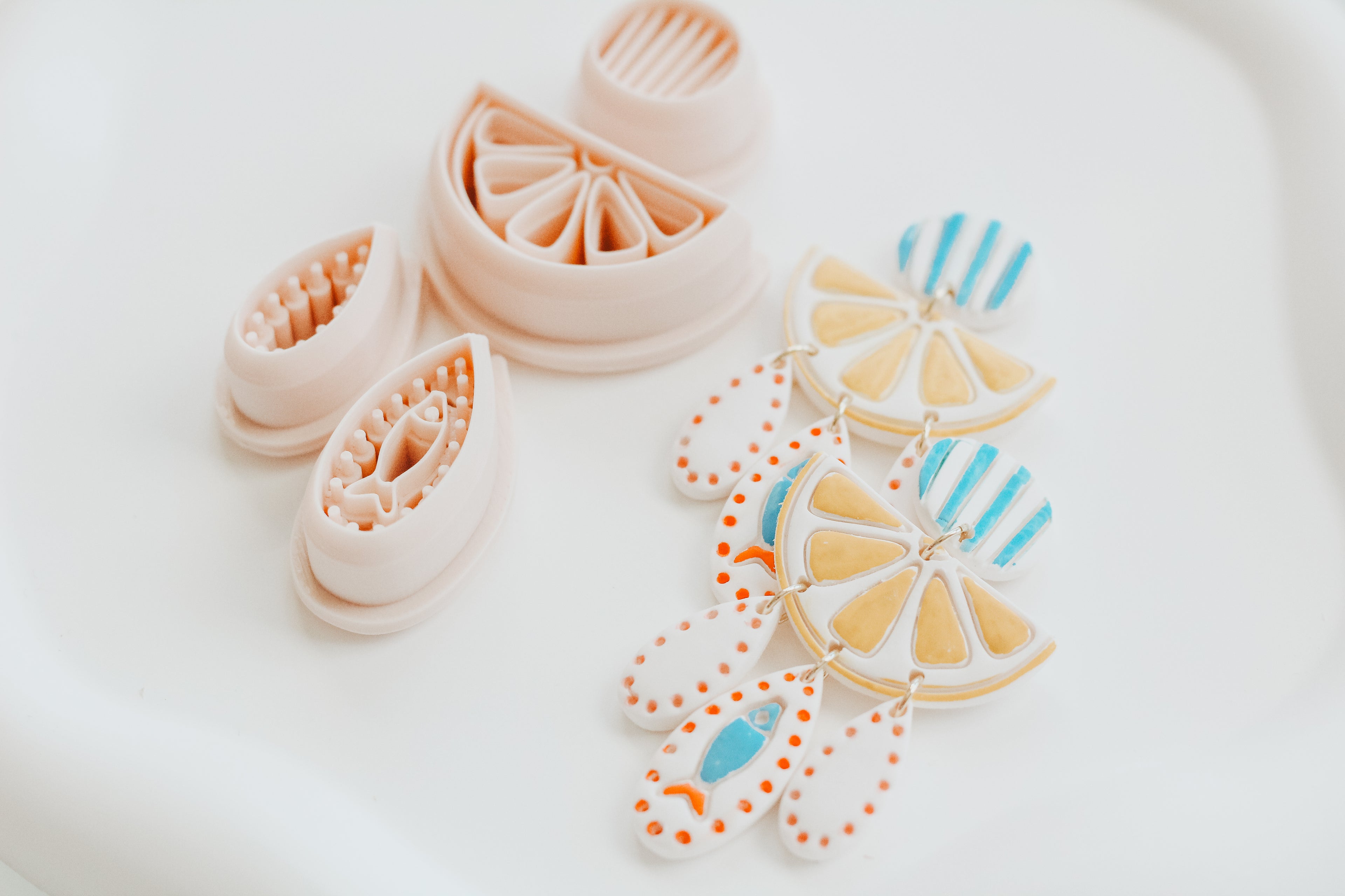 Lemon Sardine 4 Piece Clay Cutter Set