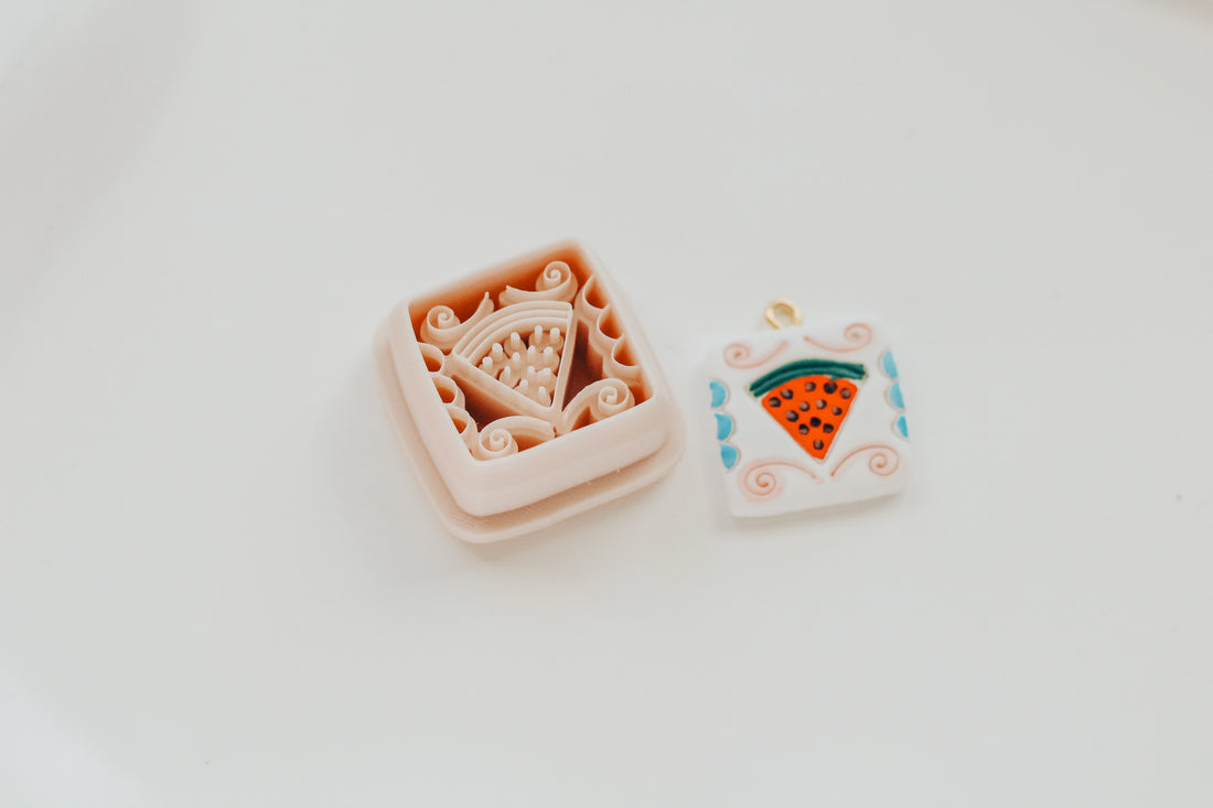 Watermelon Precision Clay Charm Cutter