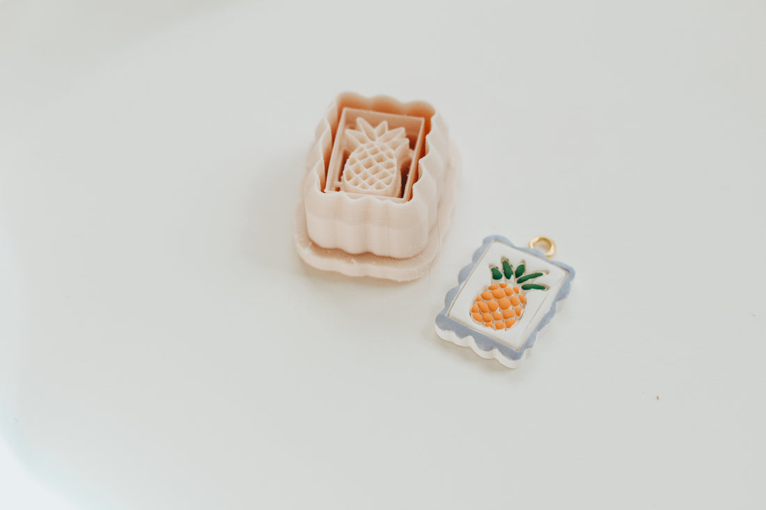 Pineapple Precision Clay Charm Cutter