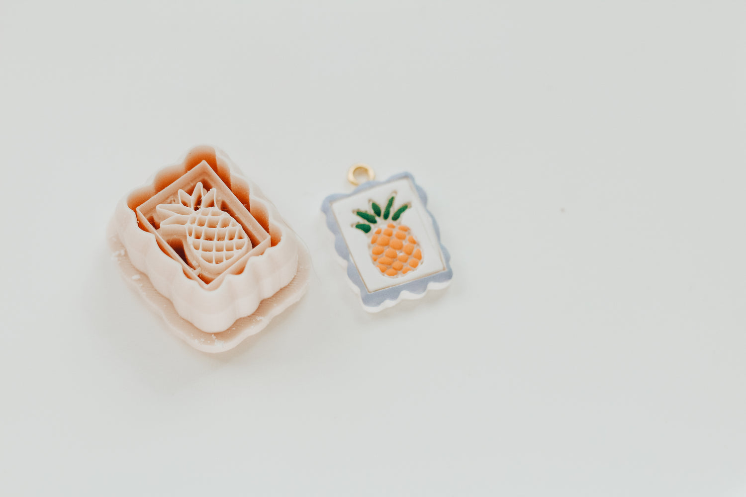 Pineapple Precision Clay Charm Cutter