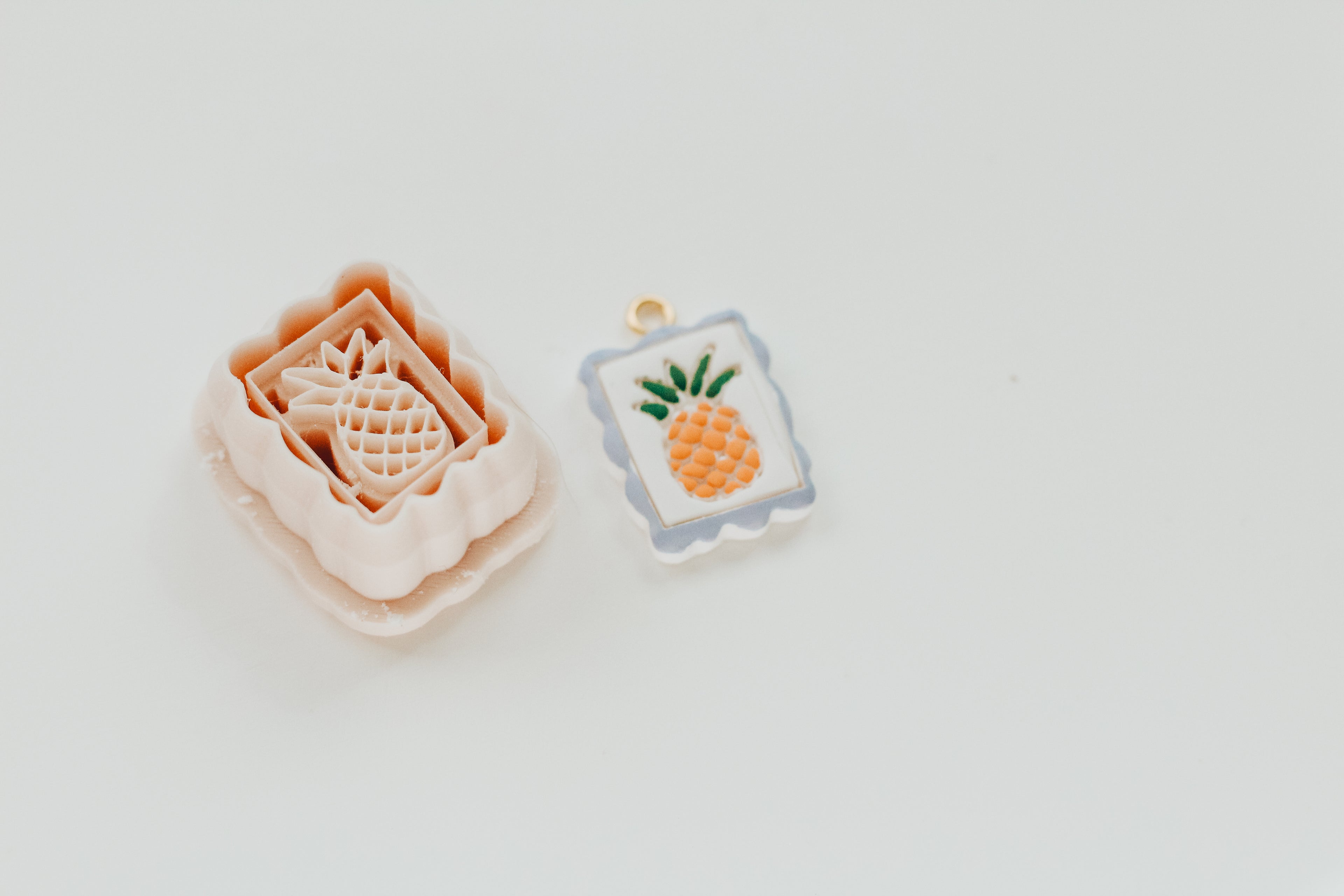 Pineapple Precision Clay Charm Cutter