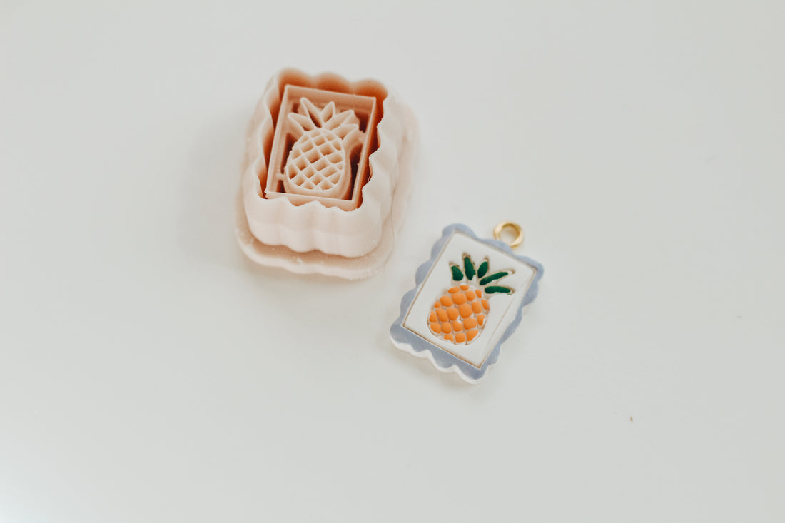 Pineapple Precision Clay Charm Cutter