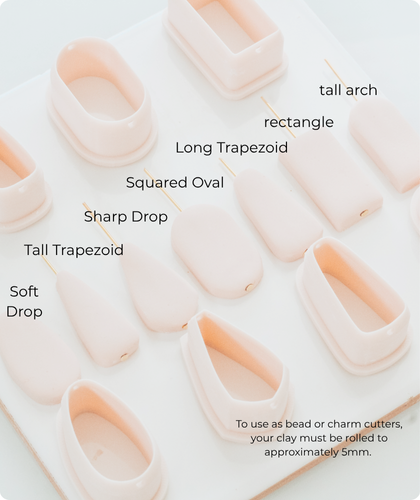 Long Clay Bead Cutters