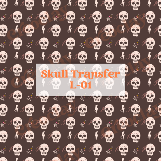 Transfer Paper 112 (Skull Transfer Paper)