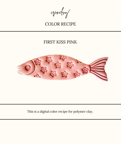 First Kiss Pink Clay Color Recipe