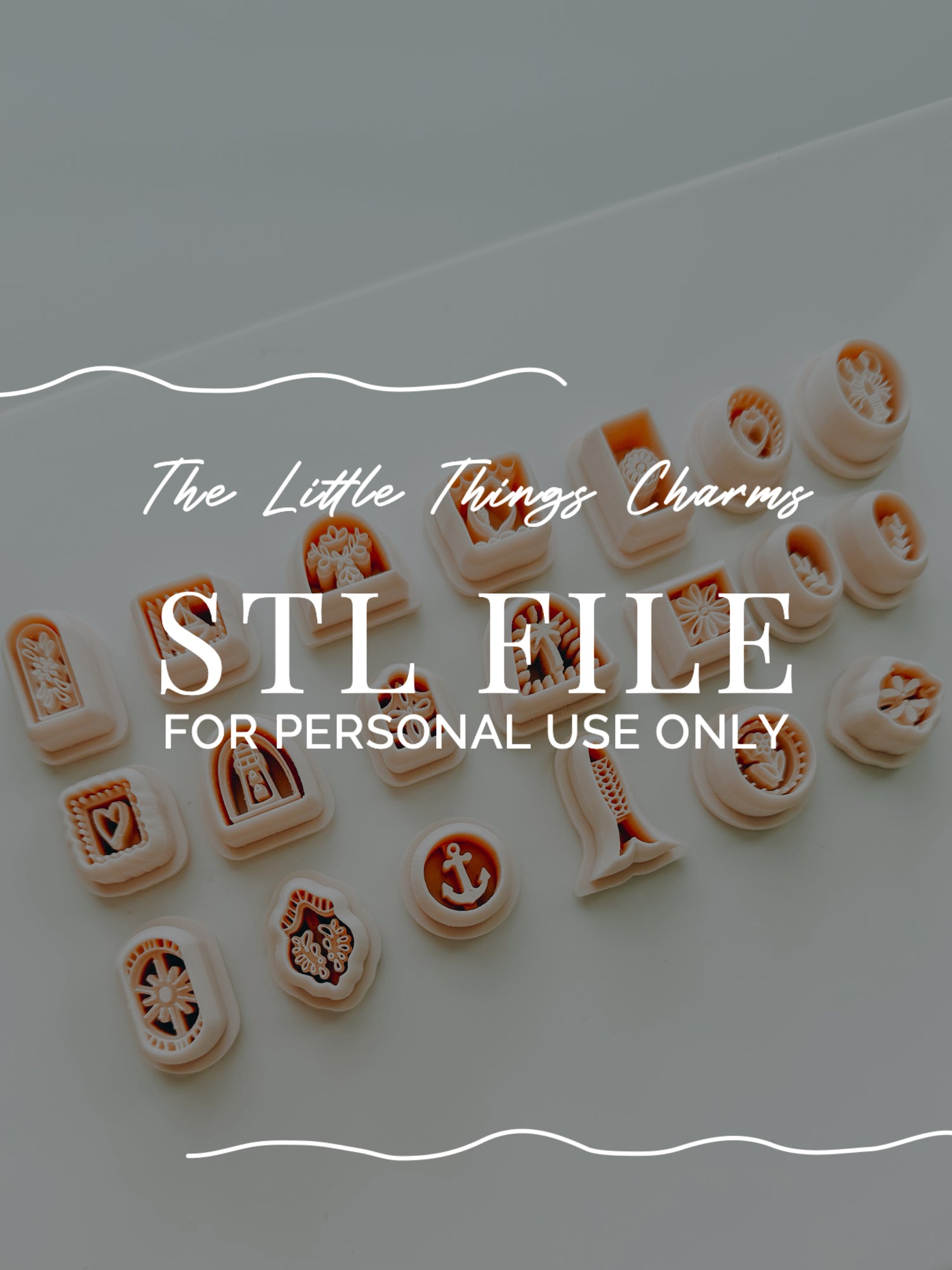 STL File - Full Charm Collection 0.2 NOZZLE NEEDED | Includes 19 STL Files (PLEASE READ DETAILS BEFORE PURCHASING)