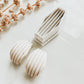 Marley Ribbed Huggie Clay Cutter Set For Clay Earrings