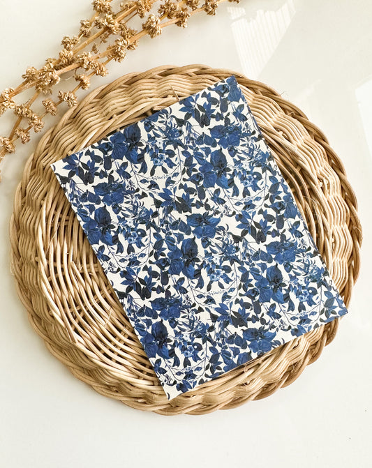 Transfer Paper 144 (Vintage Blue Floral)