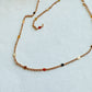Gold Plated Small Disc Chain (3 ft)