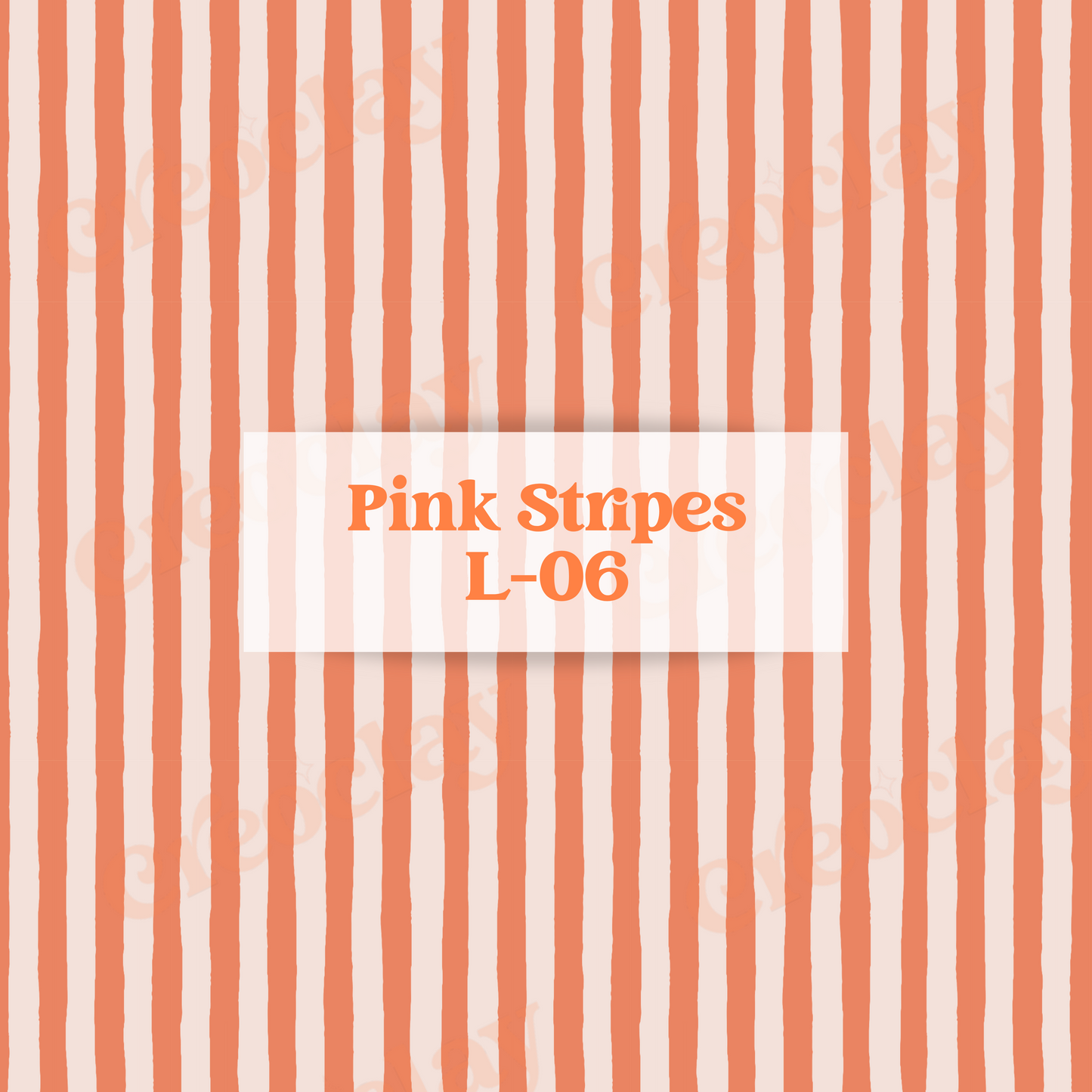 Transfer Paper 100 (Pink Stripes)