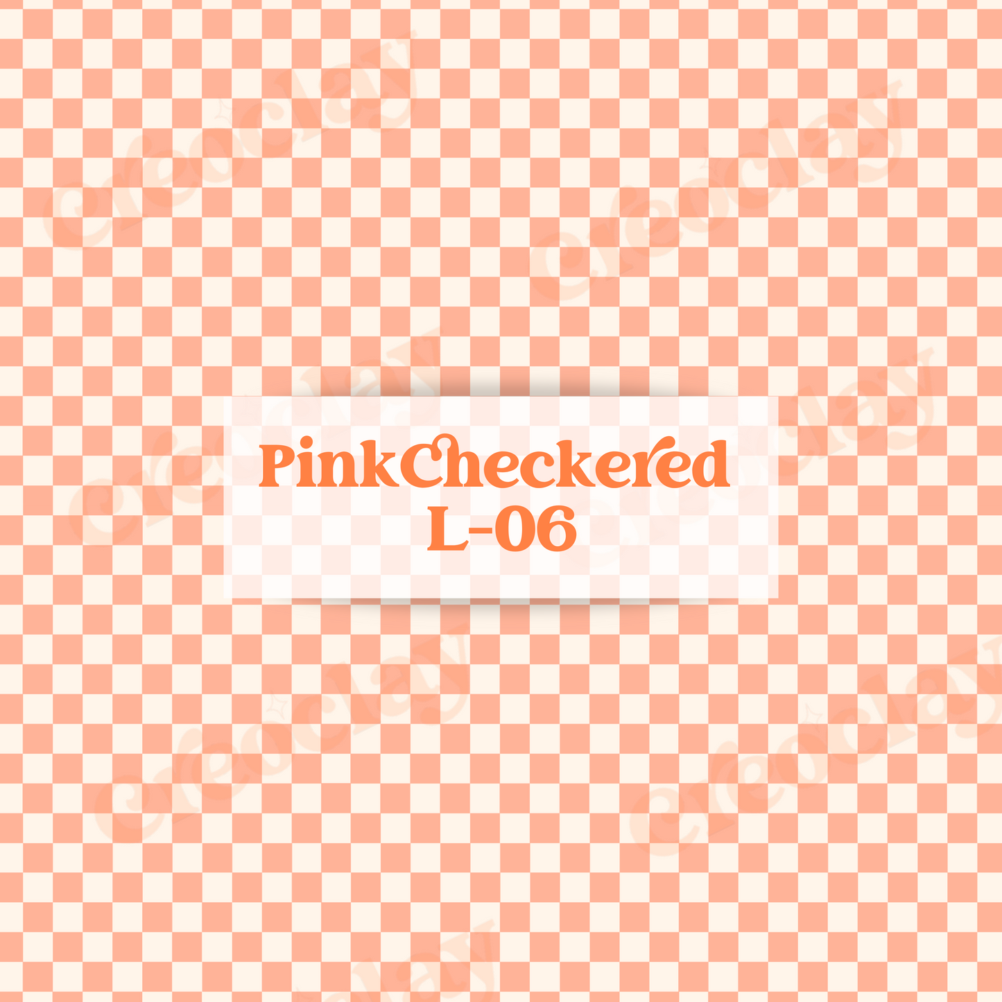 Transfer Paper 94 (Pink Checkered)