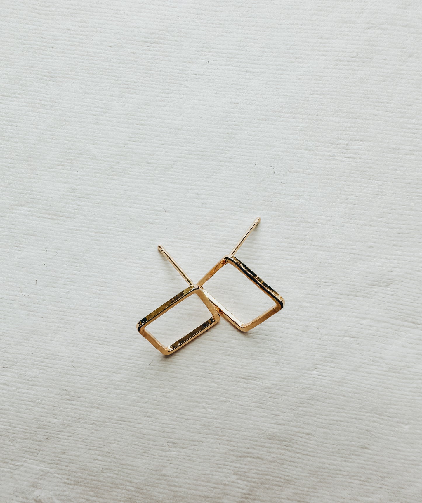 Square Earring Post (Set of 2)