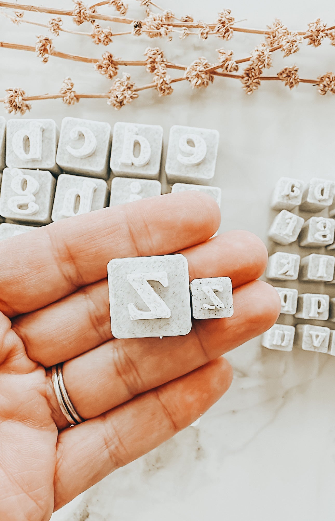 Boho Letter Stamps - 0.25"