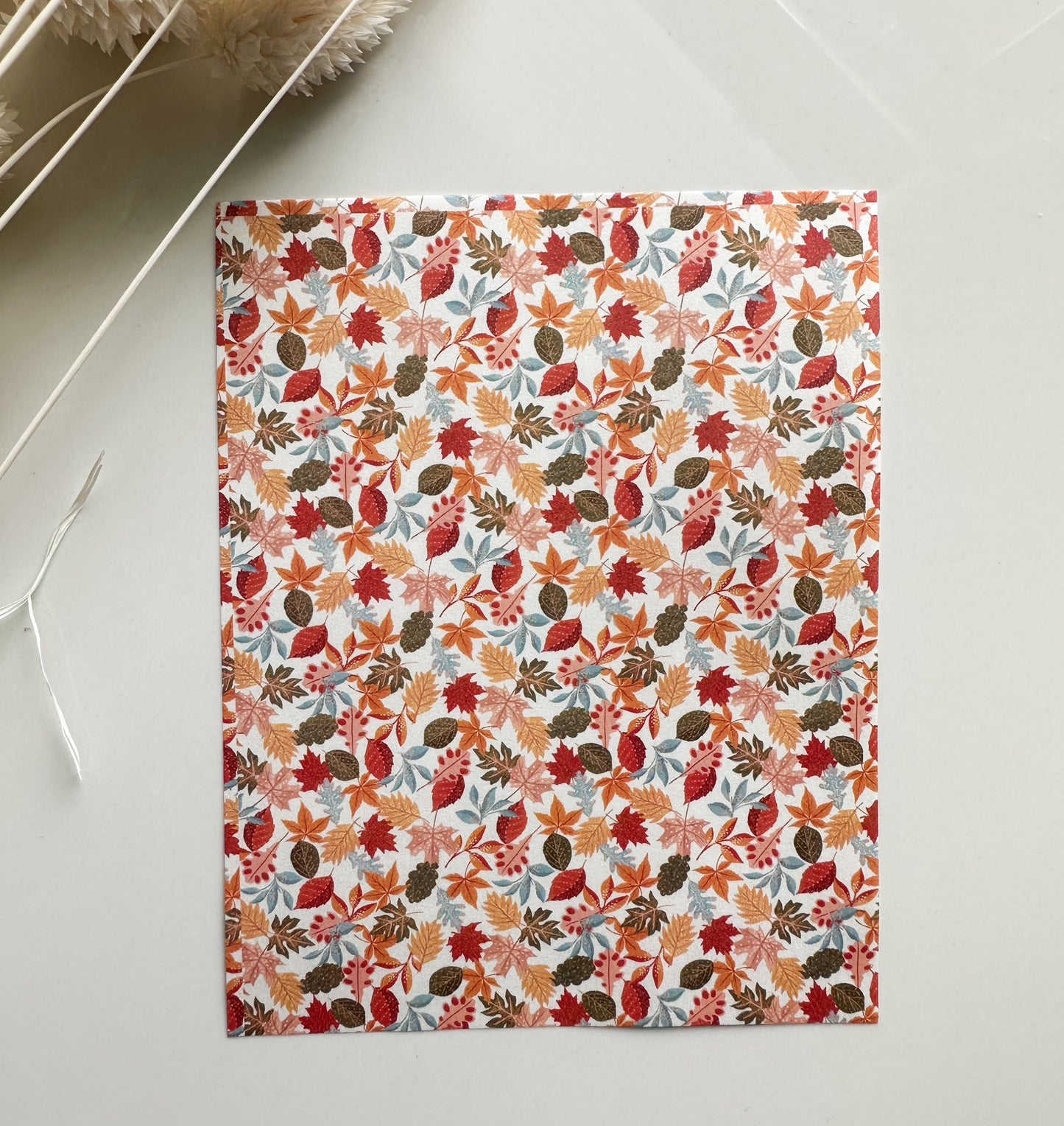 Transfer Paper 45 (Colorful Fall Leaves)