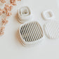 Ribbed Mabel Clay Cutter Set
