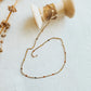 Gold Plated Small Disc Chain (3 ft)