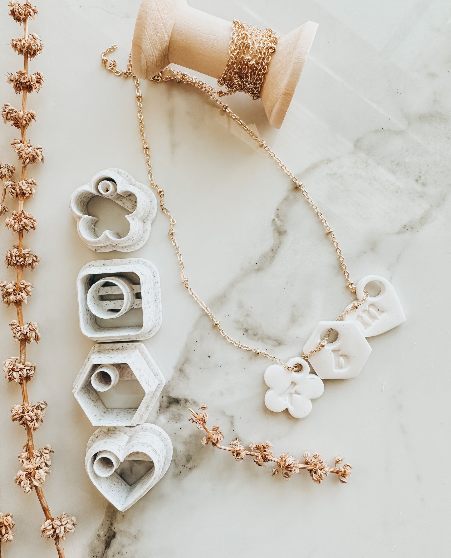 Necklace Charm Clay Cutters
