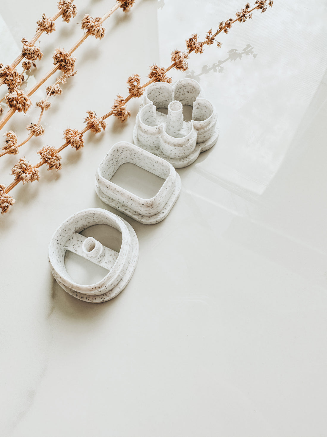 Flora Clay Cutter Set For Clay Earrings