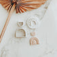 JACY - 3 PIece Clay Cutter Set and Stamp