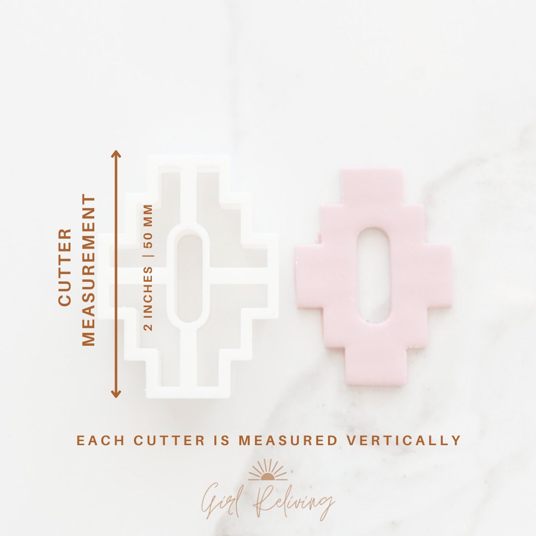 Tiered Dangle Hearts Clay Cutter Set | Valentine Heart Clay Cutters | Heart Clay Cutters | 1.75 Inches
