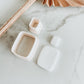 Soft Square Clay Cutter Set | Clay Cutters | Clay Earring Cutter | Polymer Clay Earrings | Clay Cutters |  2 Piece Set 2.0 Inches