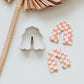 Wavy Arch Clay Earring Cutter | Scalloped Arch Cutter | Clay Cutters | Clay Cutters For Earrings