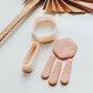 Valentines Day Cutters Set | 2 Piece Clay Cutter Set | Clay Cutters | Clay Earring Cutters 2.75 Inches