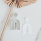 Raya | Arch and Circle Clay Cutter Set | 2 Piece Clay Cutter Set | Clay Earring Cutters | Clay Cutters | 2 Inches