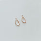 Clear Crystal Glass Earring Charm (Set of 2)