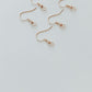 Gold Plated Brass Ear Wire Hooks (Set of 6)