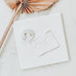 Half Sun Clay Stamp For Polymer Clay Earrings 1 Inch