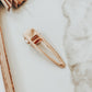 Triangle Barrette Alligator Clip